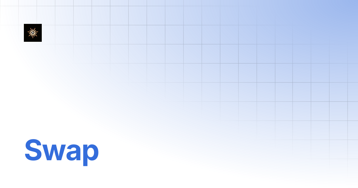 Swap | Luminite Wallet